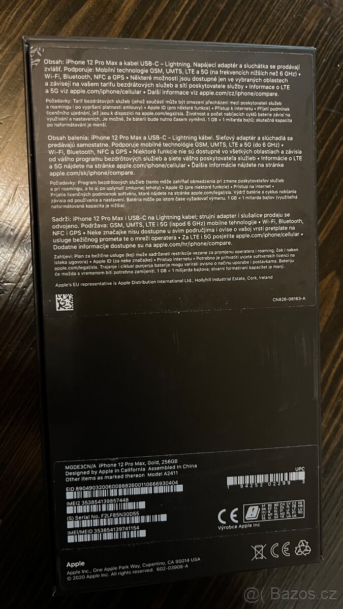 Apple iPhone 12 Pro Max 256GB Gold - 2