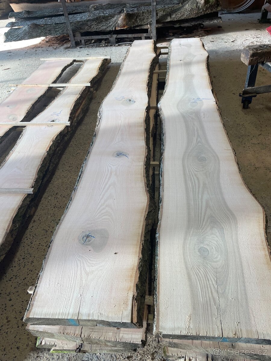 Prodám jasanové fošny - 2