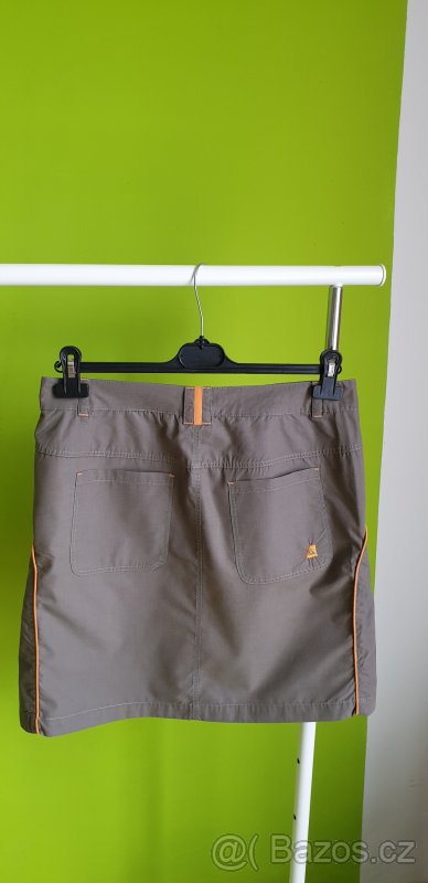 Sukně AlpinePRO s kapsami - khaki - 2