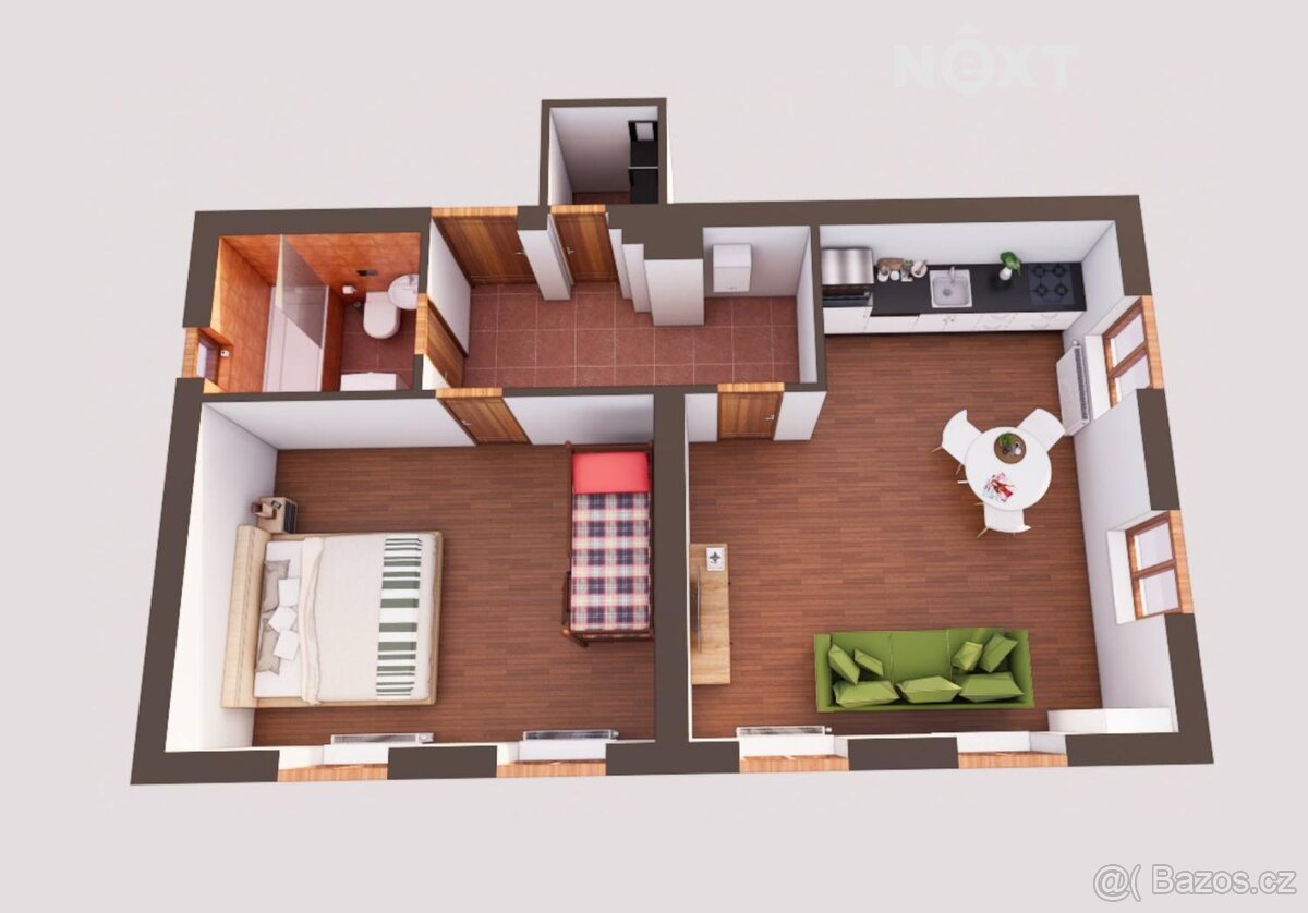 Prodej byt 2+kk, 53㎡ - 2