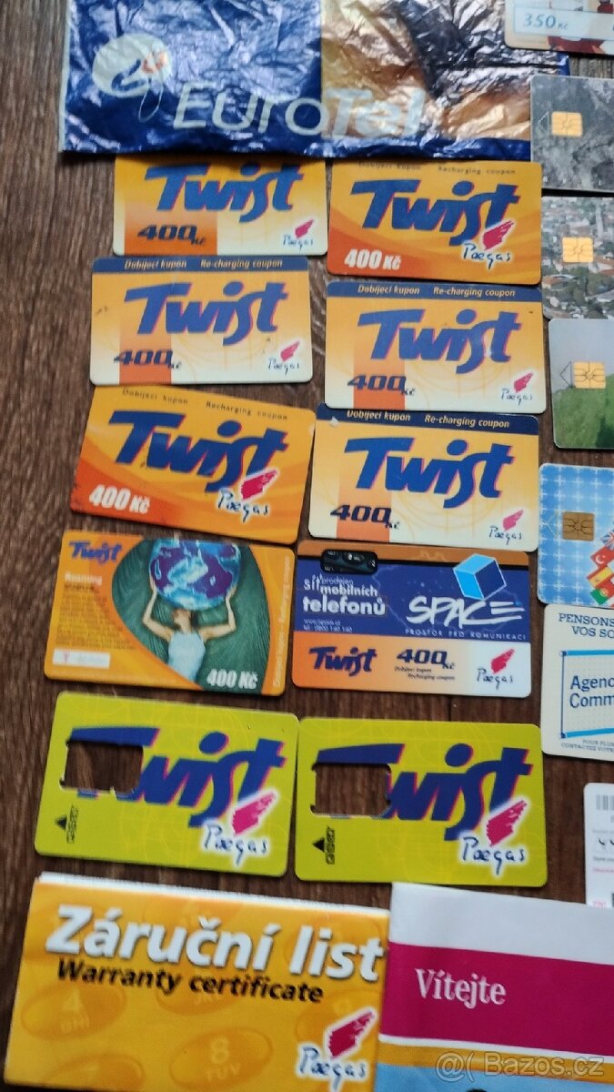 Eurotel, Pegas a Telecom prospekty - 2