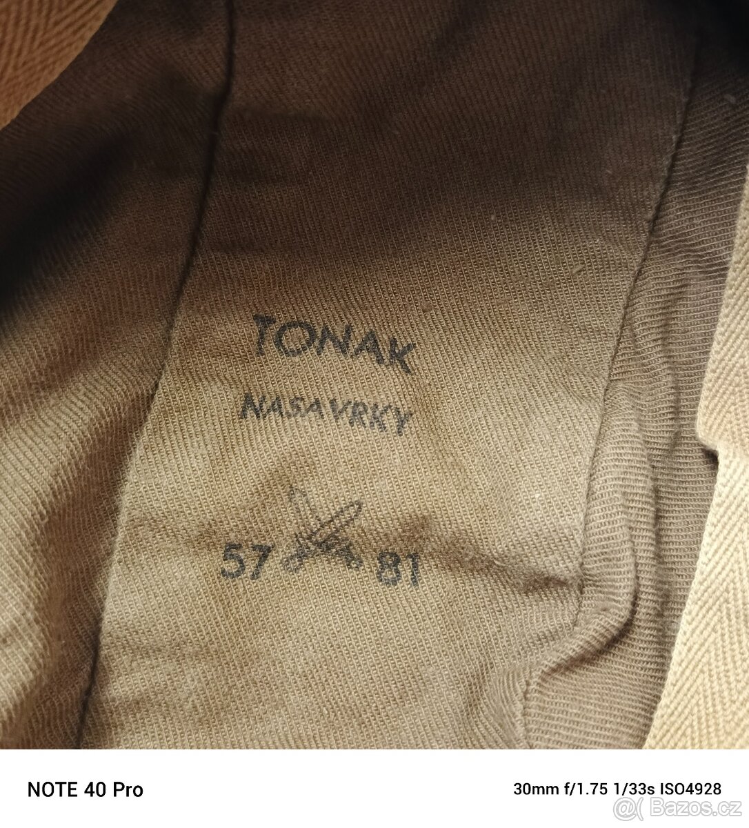 Vojenská čepice - 2