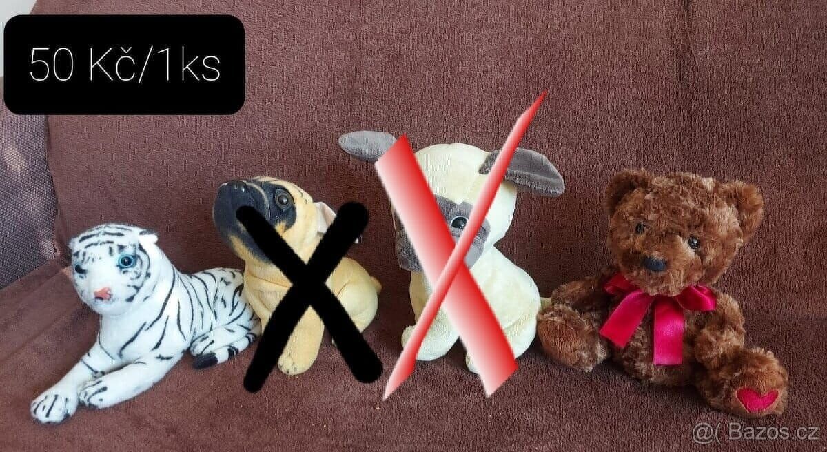 Plyšáci zvířata - 2