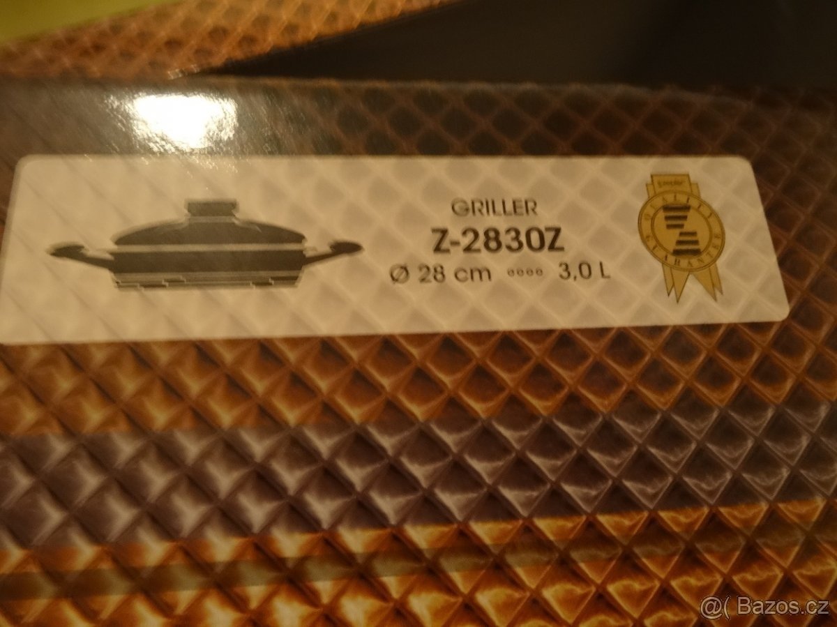 GRILOVACÍ PÁNEV ø28CM-Zepter. - 2