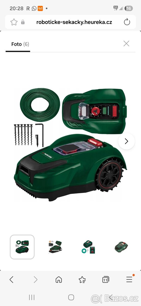 Prodám Parkside PMRDA 20-Li B2 - 2