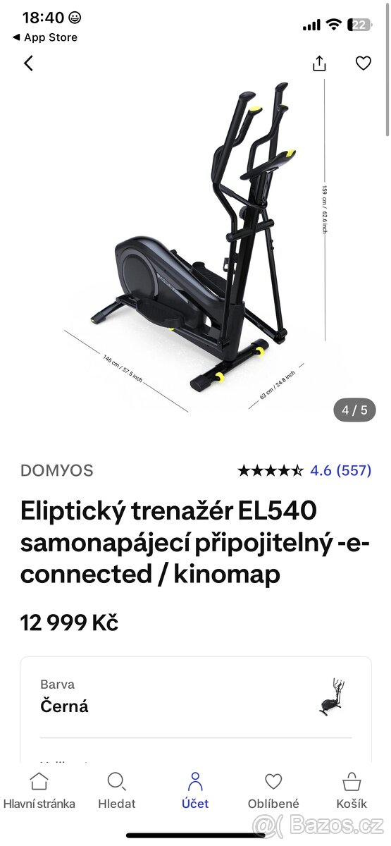 Elipticky trenažer - 2