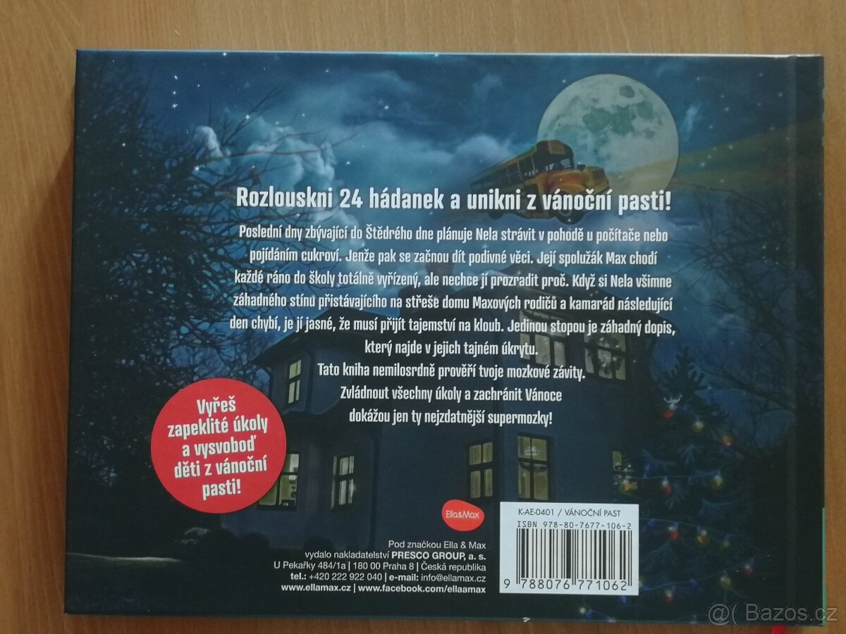 Nové - Únikovka Ván. Kalendář Vánoční past - 2