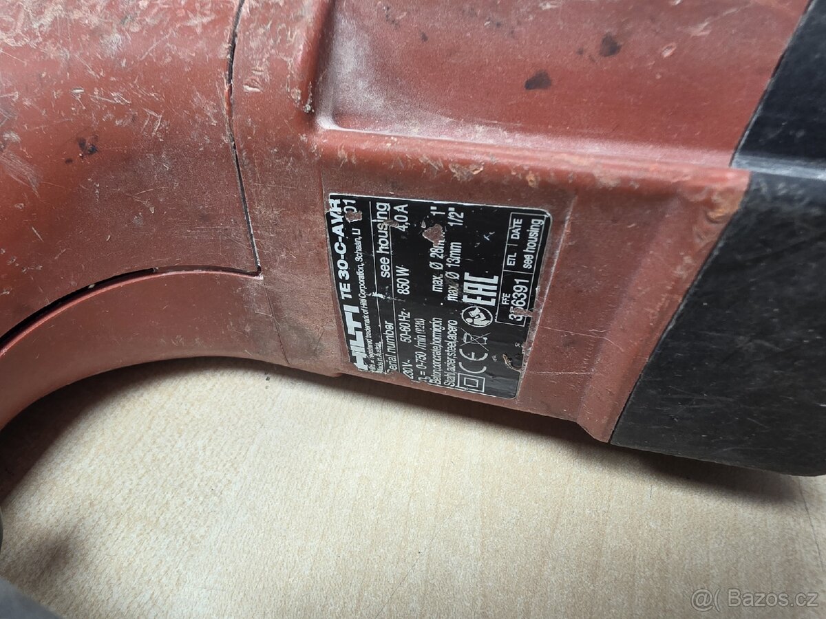 Vrtací kladivo Hilti TE 30-C - 2