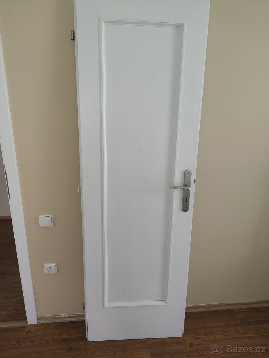 Interiérové dveře 80 a 60 cm – bílé - 2