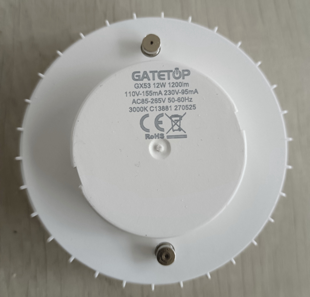 LED žárovka GX53 12W - 2
