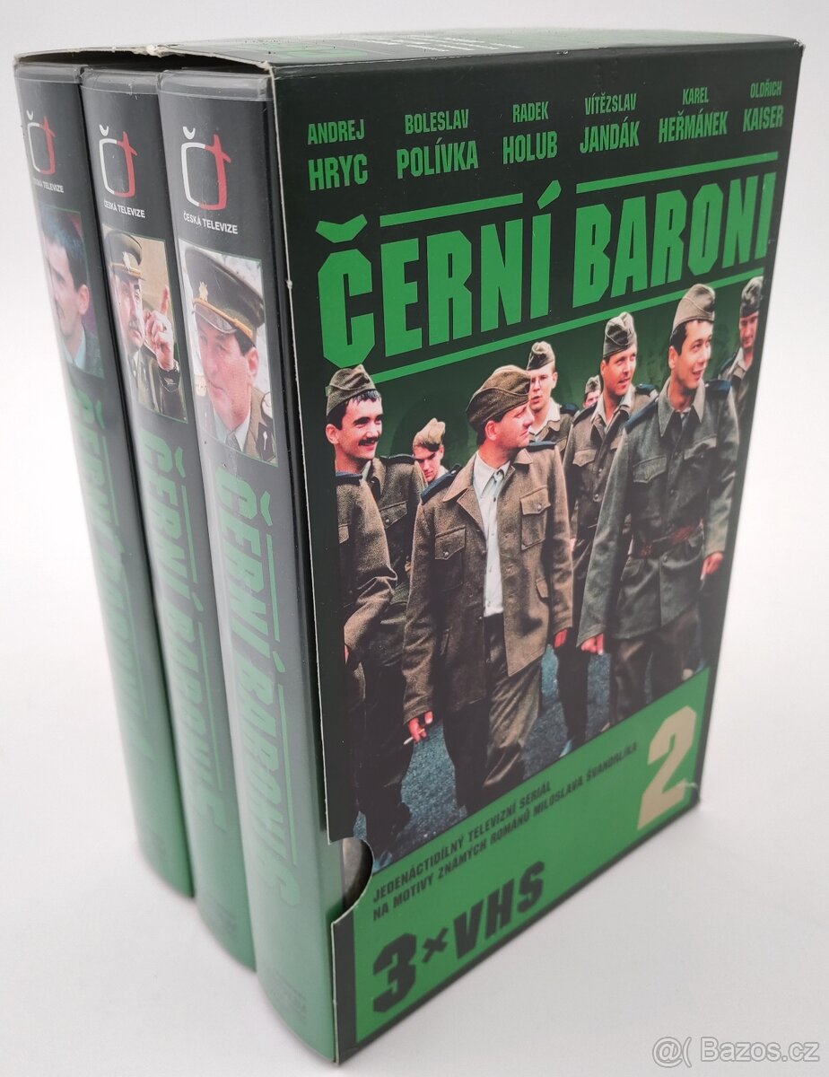 VHS Černí Baroni 3x díly č.2 - 2