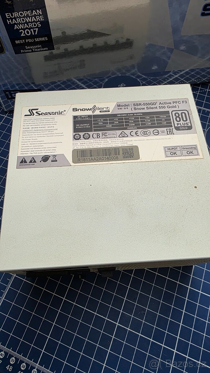 Seasonic PRIME SnowSilent 550W Gold - 2