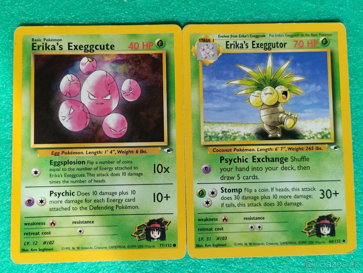 Pokemon karty Base Set - 2