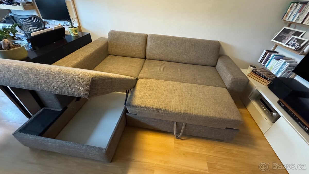 Rozkládací gauč s úložným prostorem - 2