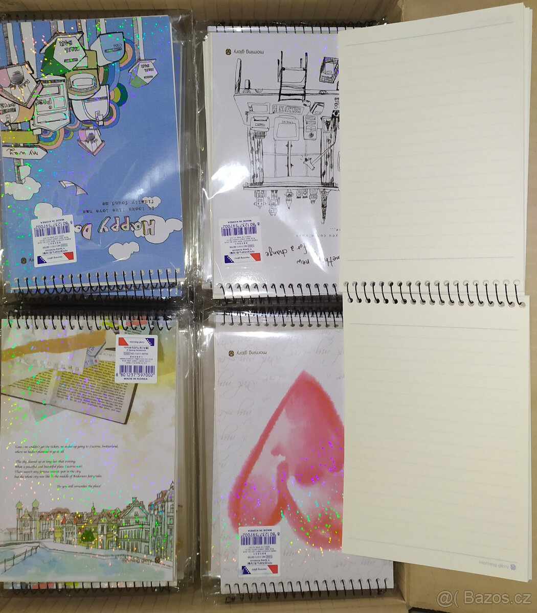 Krásné zápisníky, bloky, notesy, desky A4, A5 - 2