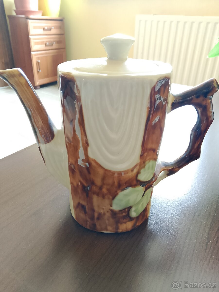 Ručně vyrobena čajová souprava ze severní Koreje - 2