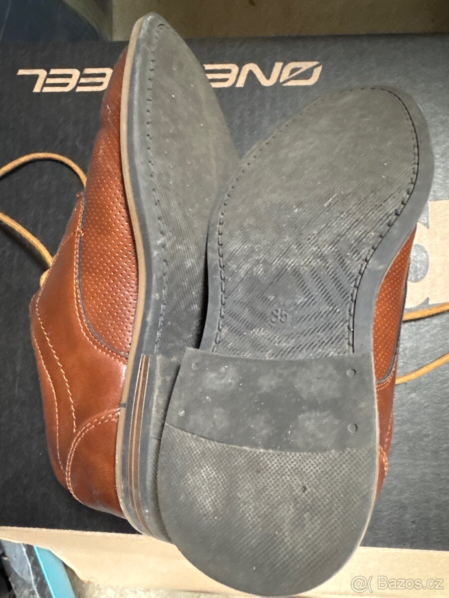 Společenské chlapecké boty OTTIMO, vel. 35 – jako nové - 2