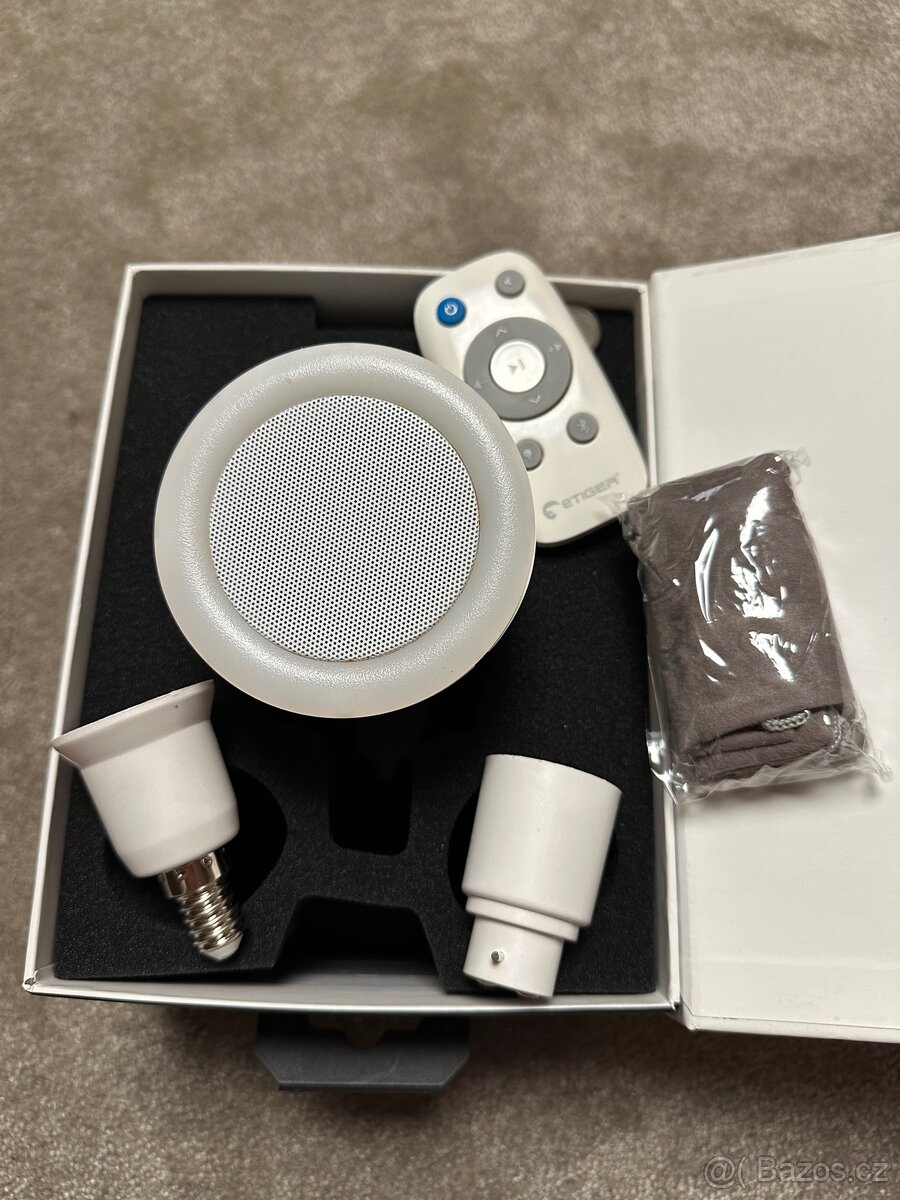 Bluetooth reproduktor v žárovce etiger A0-CL01 - 2