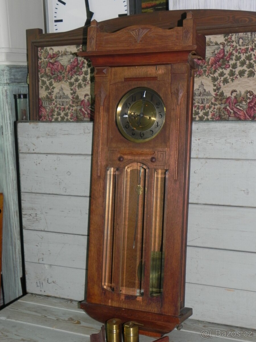 Secesní hodiny GB - 2