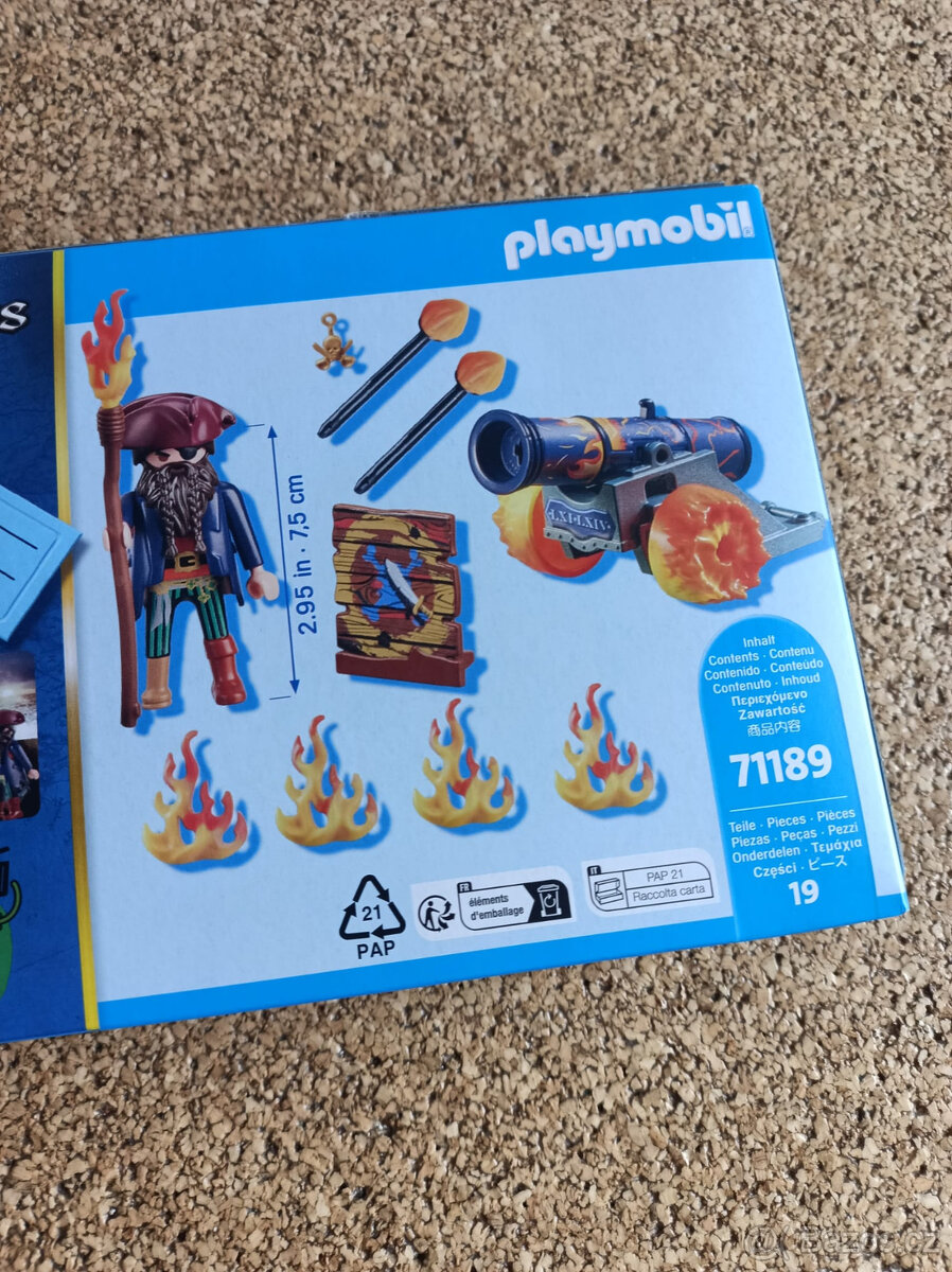 Playmobil 71189 – Pirát s dělem - 2
