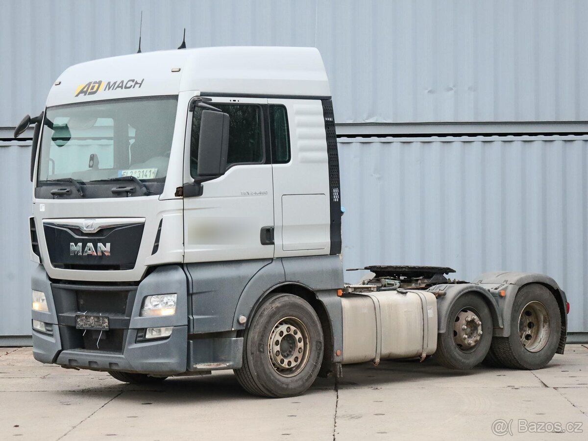MAN TGX 24.480, 6x2, EURO 6, HYDRAULIKA, AUTOMAT, ZVEDACÍ NÁ - 2