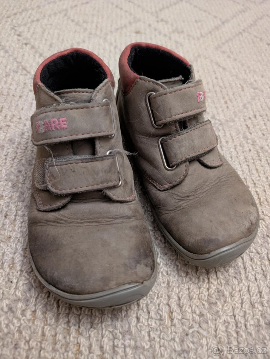 Dětské kožené bare foot boty značky FARE, vel. 29 - 2
