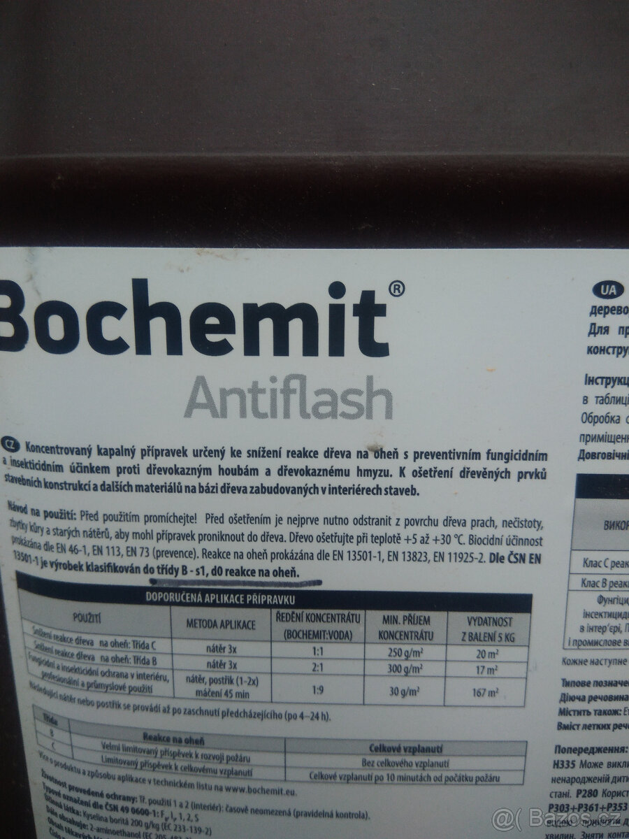 Protipožární barva Bochemit - antiflash 5l - 2