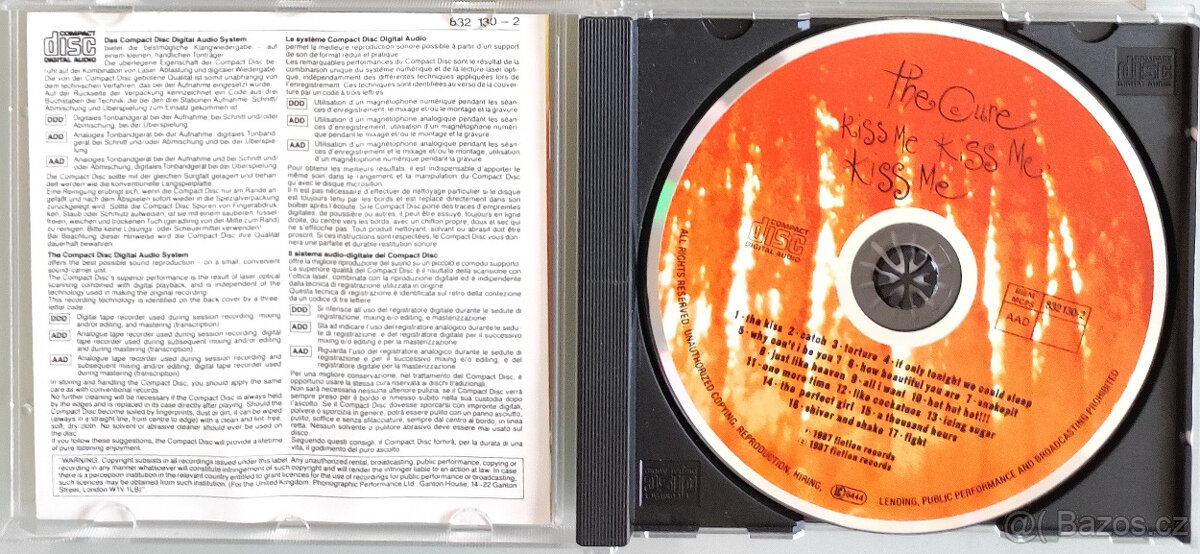 CD The Cure: Různá alba - 2