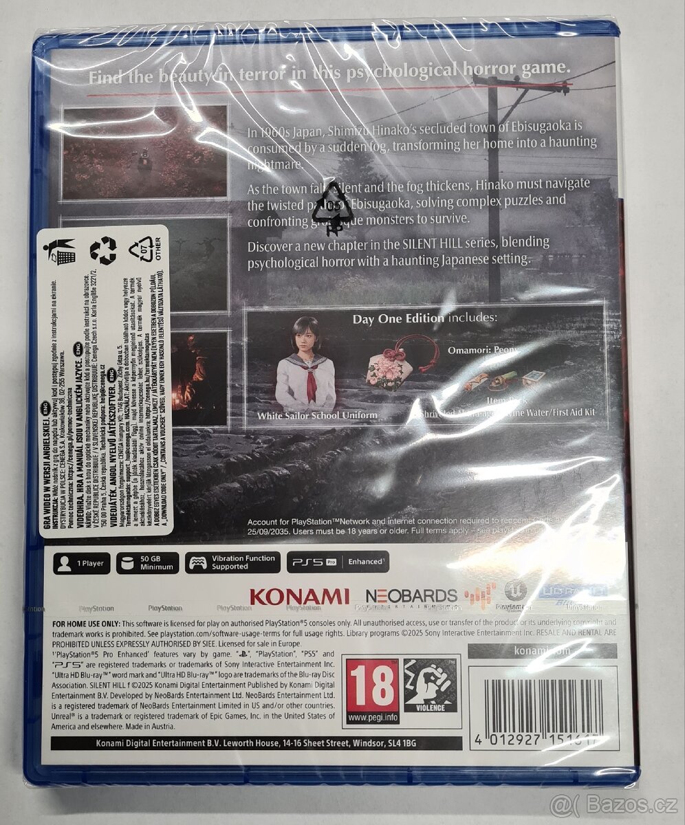 Silent Hill f PS5 - 2