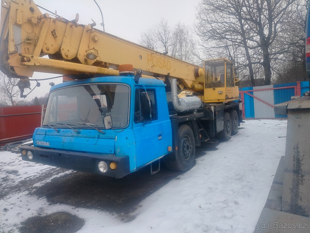 autojeřáb Tatra T815 ČKD AD28 - 2