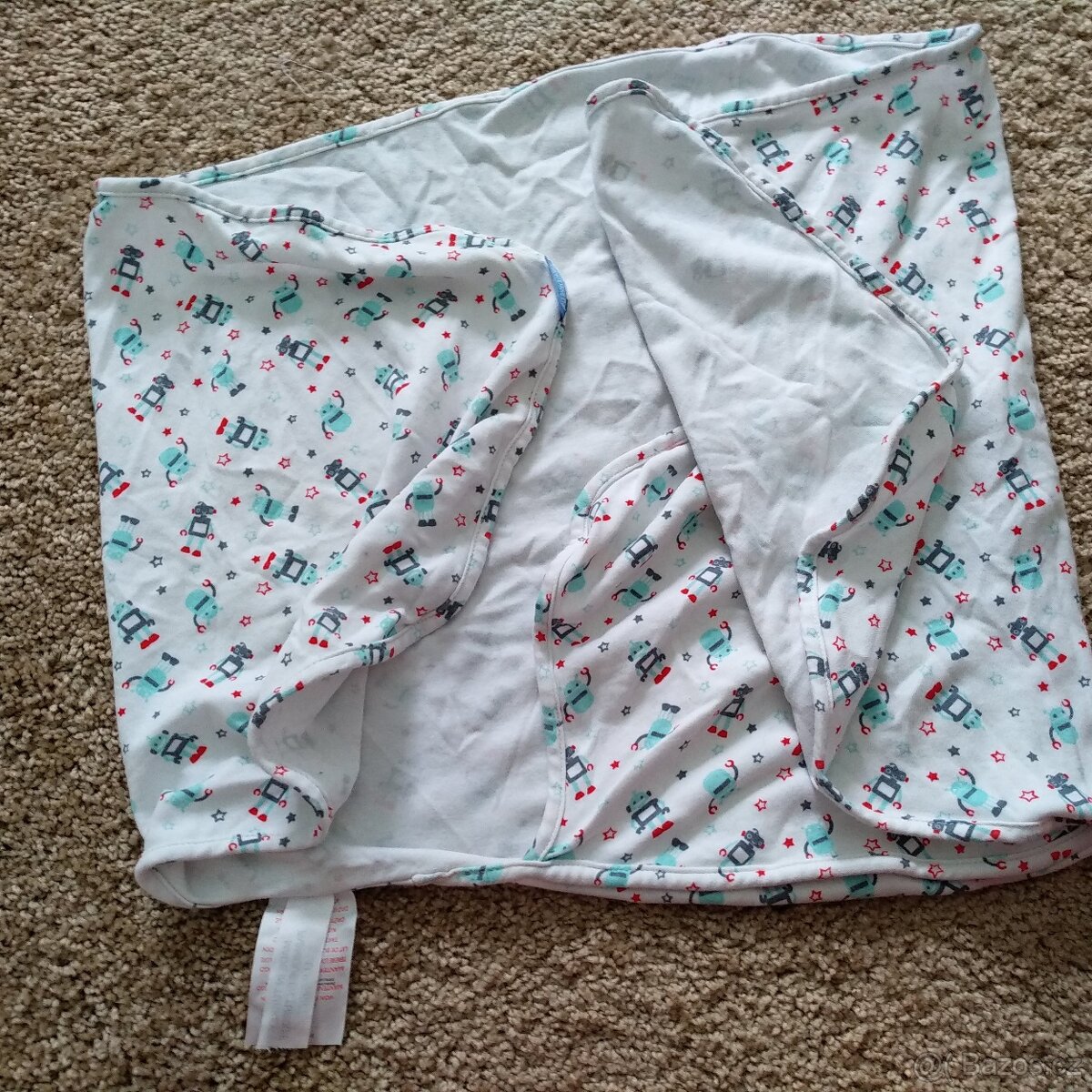 Groswaddle - kojenecká zavinovačka proti lekacímu reflexu - 2