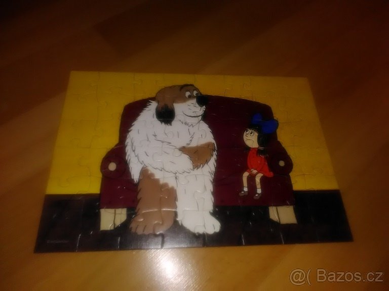 Puzzle Bob a Bobek, Maxipes Fík 2x48 dílků - 2