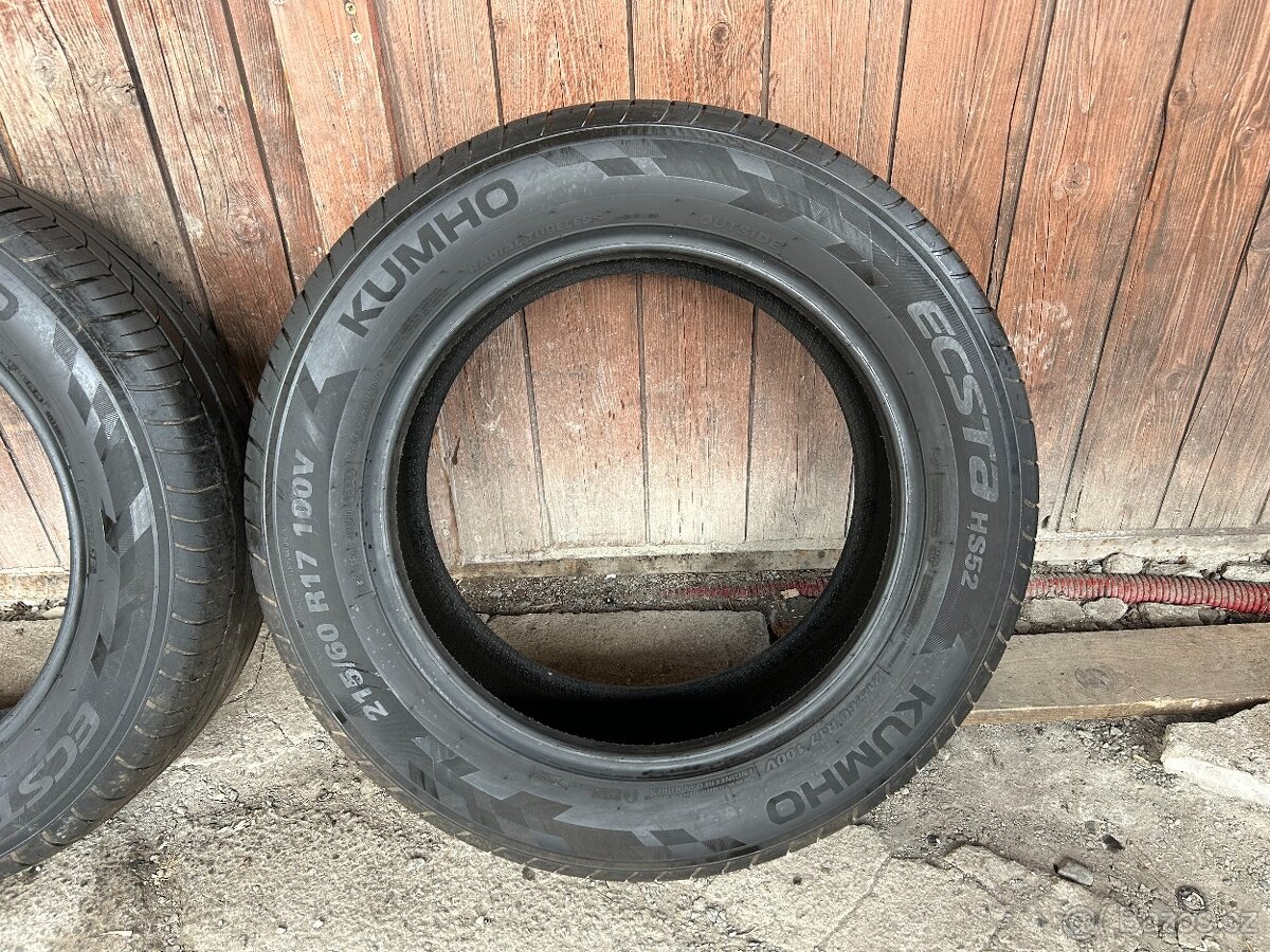 Prodám gumy 215/60/17 - 2