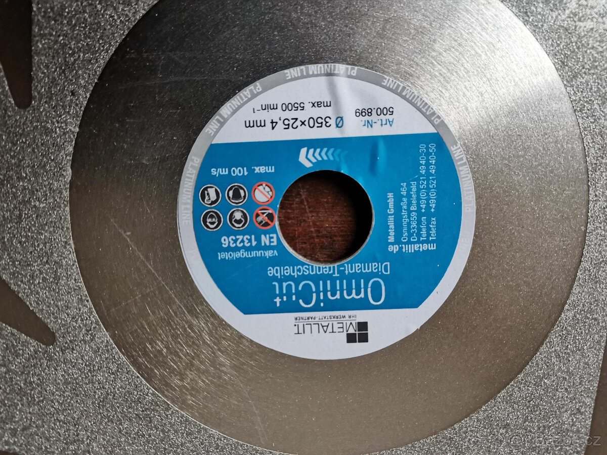 Diamantový kotouč 350 × 25,4 mm1 - 2