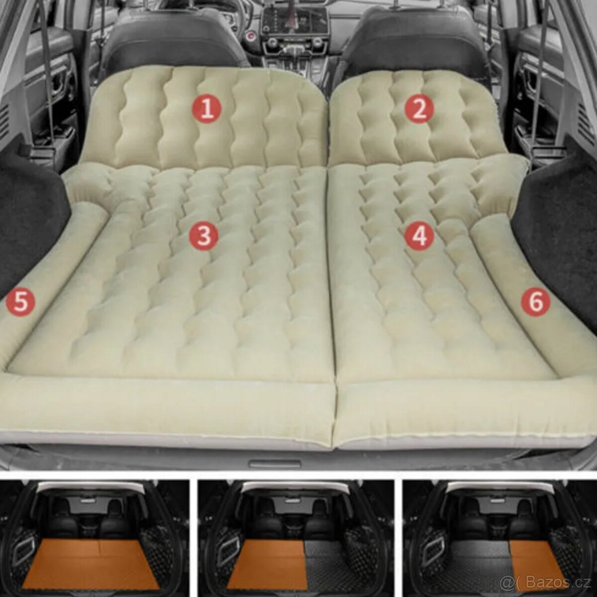 Nafukovací vzduchová matrace se vzduchovou pumpou - 2