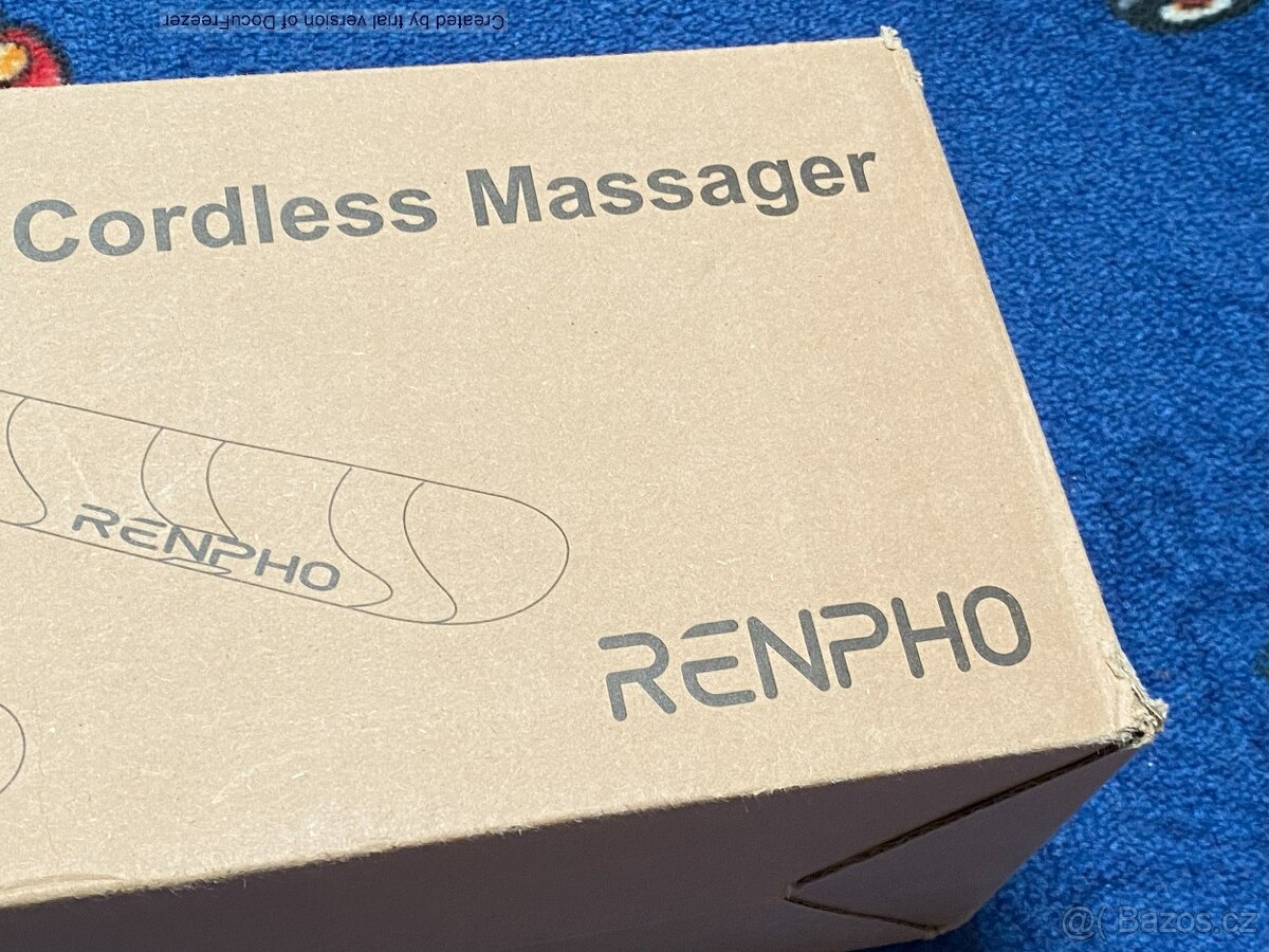 RENPHO dobíjecí ruční hloubkový masážní přístroj - 2