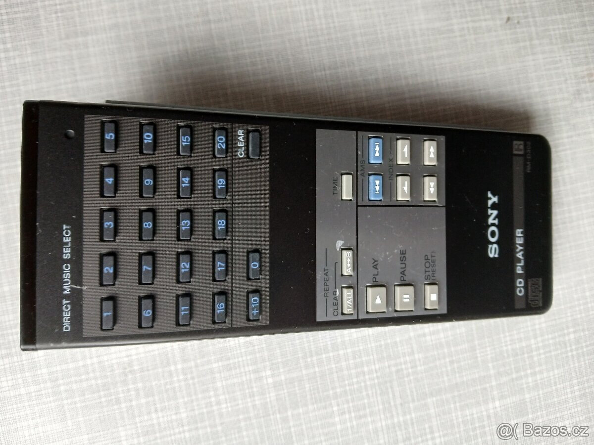 SONY RM-D302 - dálkové ovládání pro CD přehrávač - 2