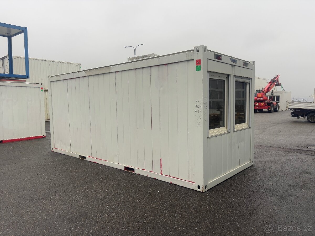 Obytný kontejner / buňka Containex / 6m délky - 2