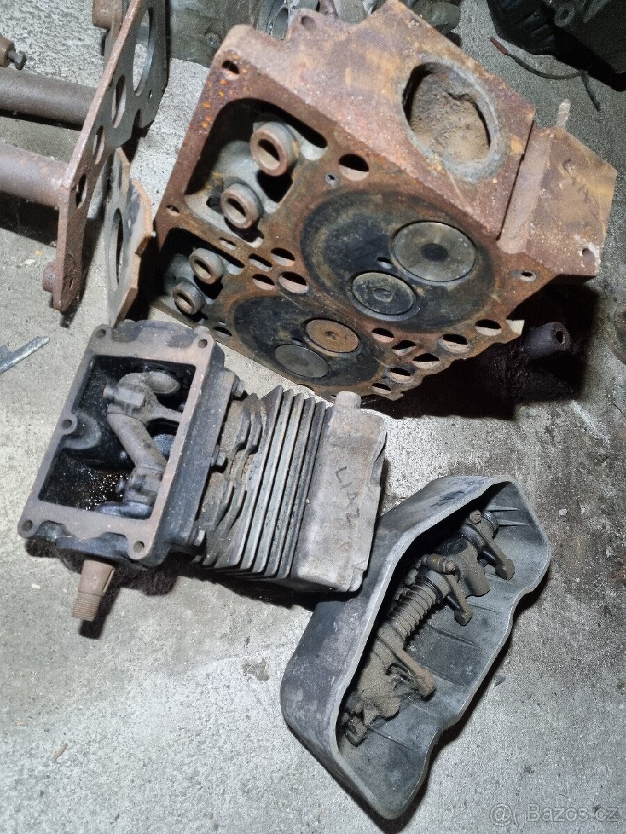 Liaz- hlava, víko, kompresor, nahon - 2