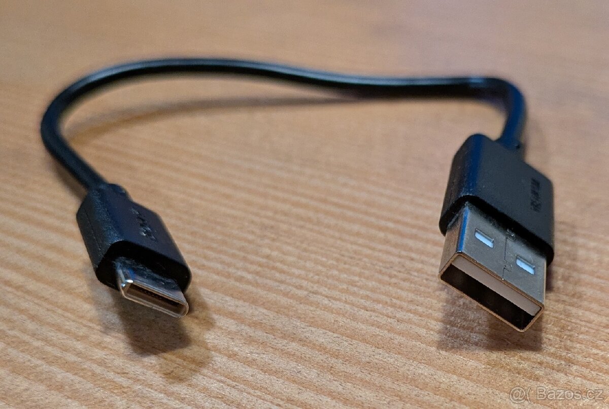 Krátký USB-C kabel Sony, délka 20 cm – černý - 2