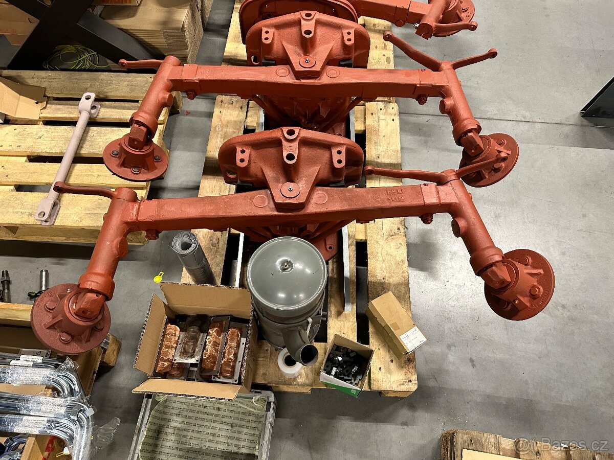 Nové nápravy Zetor 25 A/K - 2