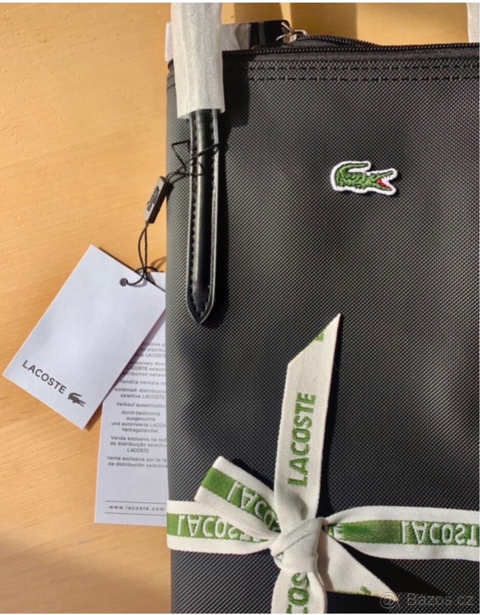 Černá nová Lacoste kabelka - 2