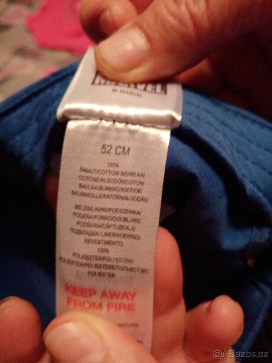 Kšiltovka spiderman nová obvod 52/54cm - 2