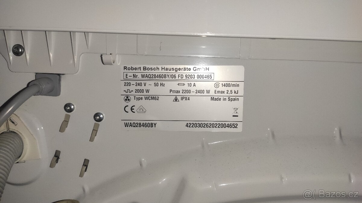 pračka Bosch WAQ28460BY/06 - 2