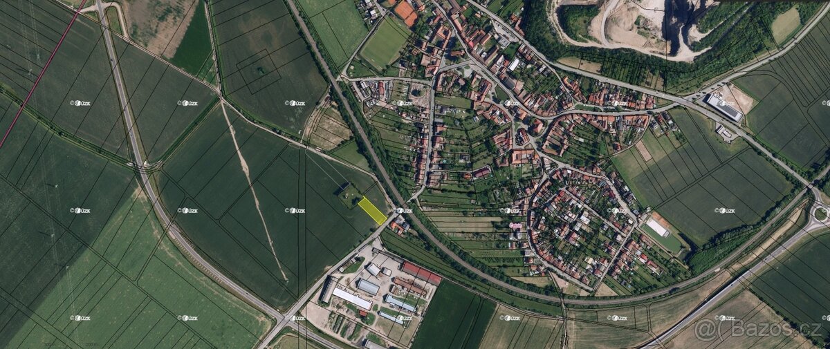 Čebín (1600 m2) - 2