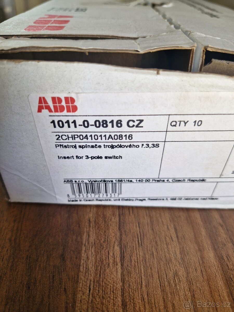 Abb trojpólový vypínač 1011-0-0816 - 2