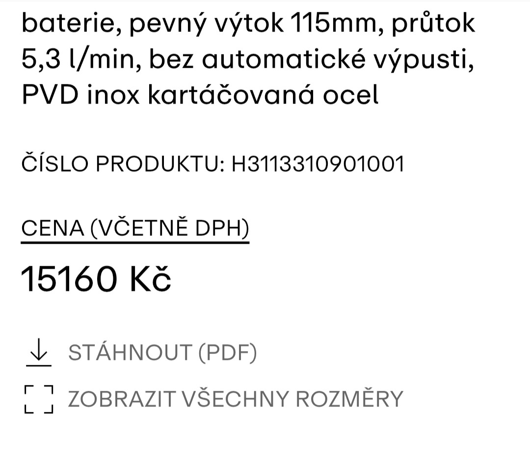 Baterie + designový sifon Laufen - 2