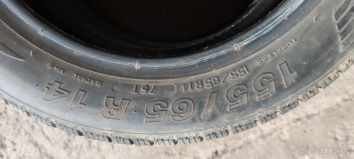 Pneumatiky 155/65 R14 - 2