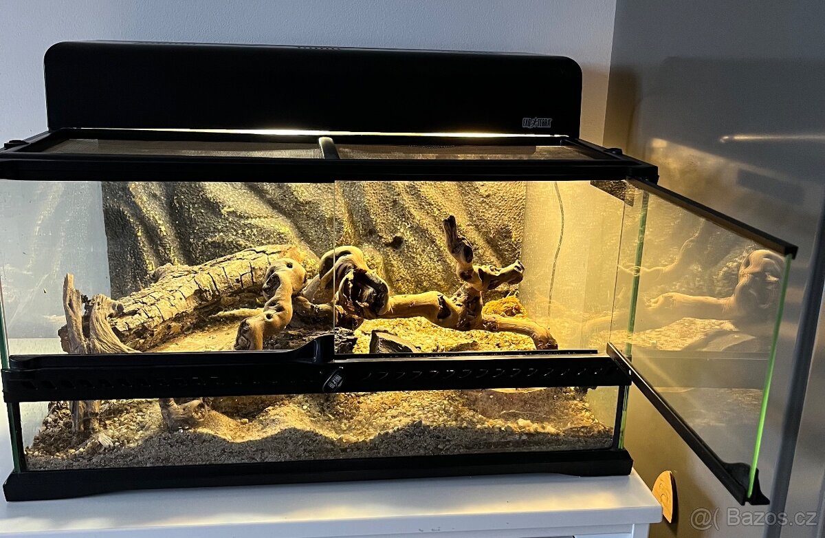 Terarium, terarko vcetne oscetleni - 2