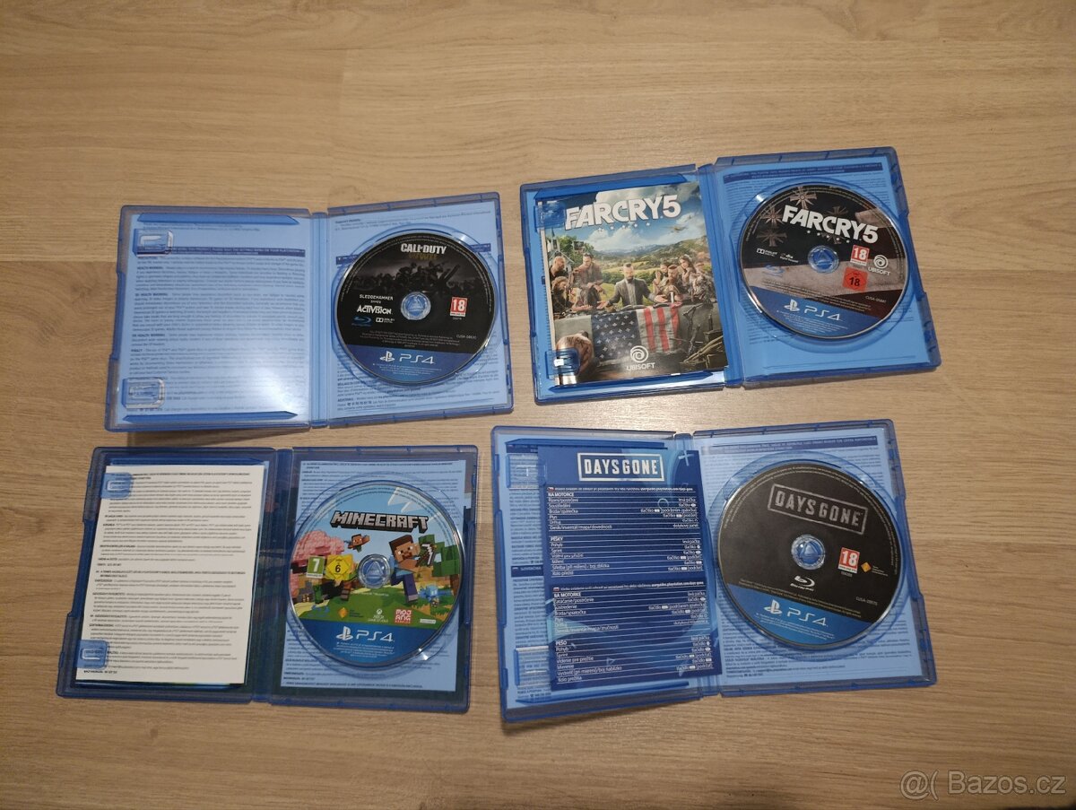 Prodám různé hry na PS4 - 2